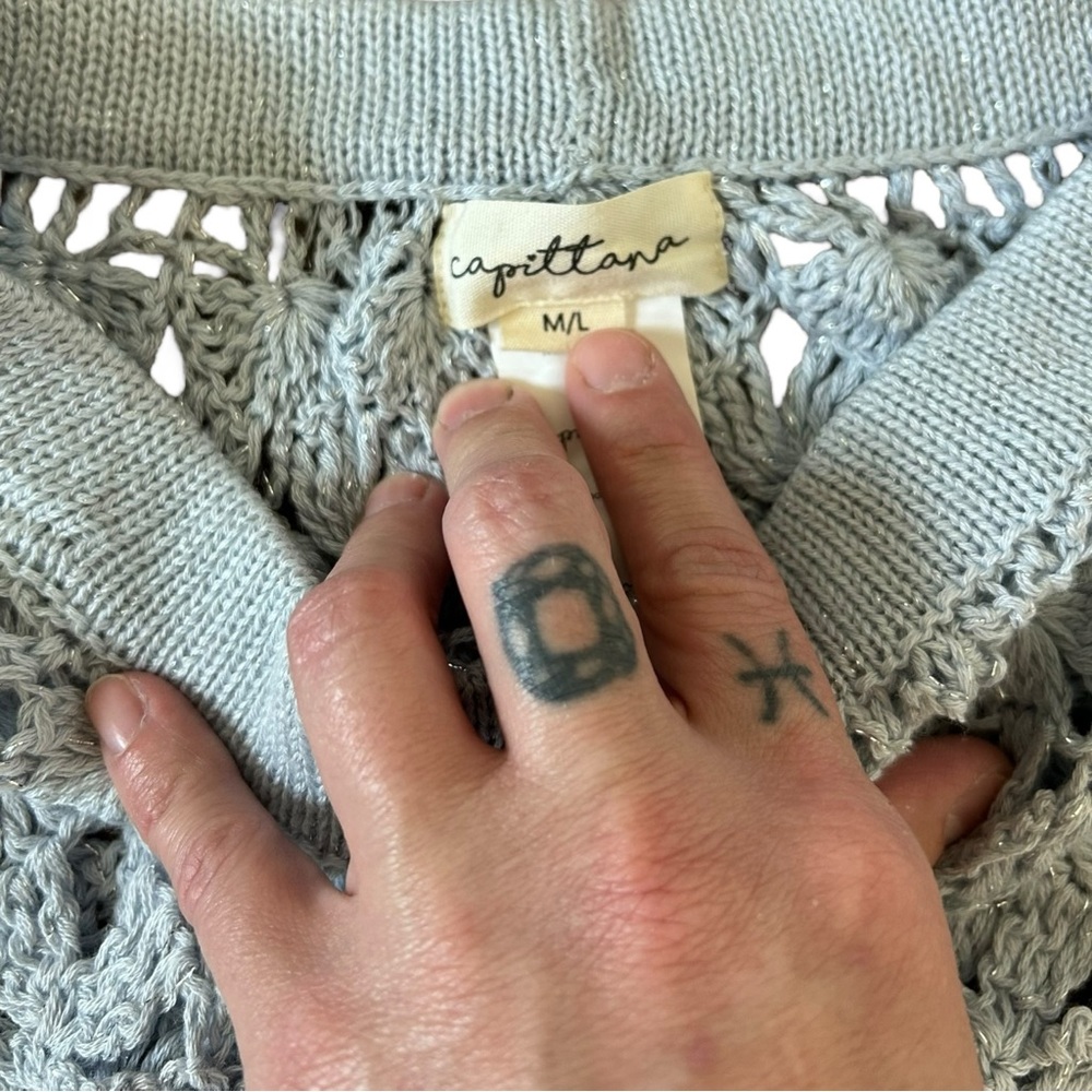Capittana April Crochet Cover Up Pants - Picture 6 of 9